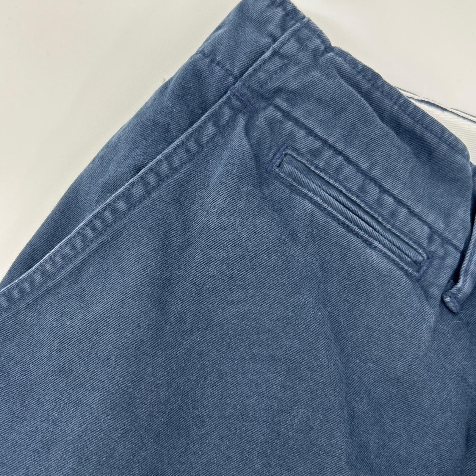 BOWWOW 巴奥乌 24AW BW242-WTD 复古做旧海军蓝 泼漆工艺军式斜纹工装裤/WORK TROUSERS DUSTY 下装