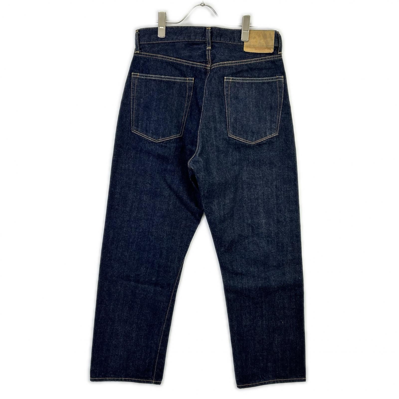 Ordinary fits オーディナリーフィッツ 117 TYPE LOOSE 原色丹宁水洗宽松纽扣牛仔裤 14盎司赤耳丹宁牛仔裤 下装