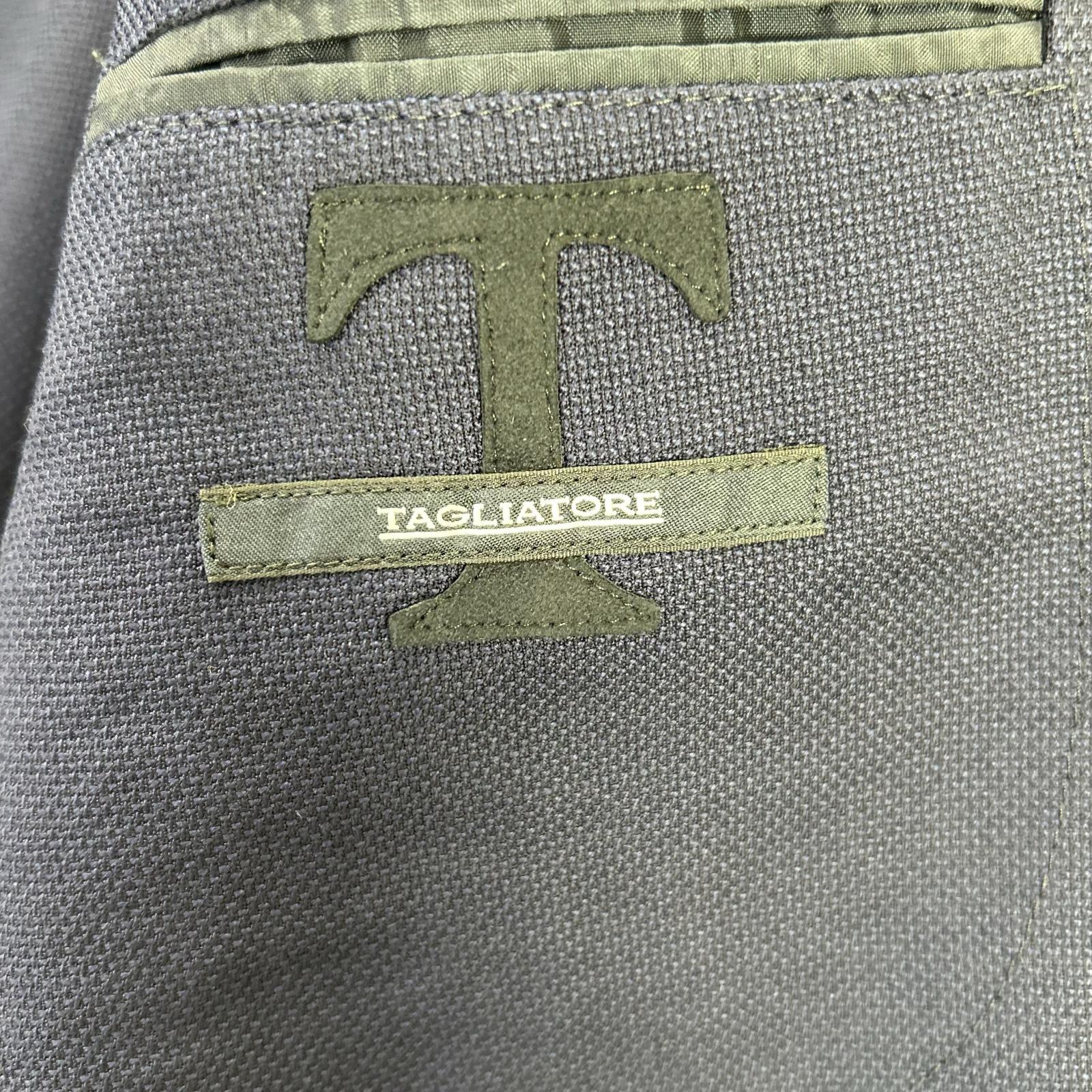 TAGLIATORE 1SMC22K Navy Wool Montecarlo Hopsack 2B Tailored Jacket
