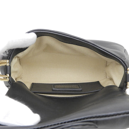 JACQUEMUS ジャックムス ラムスキン×コットン Le Petit bambimou 2WAY ショルダーバッグ ハンドバッグ レディース ブラック 23H233BA335 ハンドバッグ