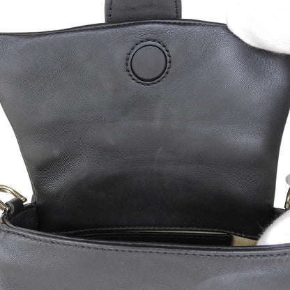 JACQUEMUS ジャックムス ラムスキン×コットン Le Petit bambimou 2WAY ショルダーバッグ ハンドバッグ レディース ブラック 23H233BA335 ハンドバッグ