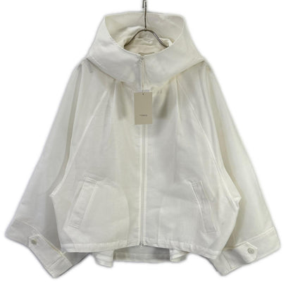 LE PHIL 534-5150301 25SS White FLUFFY Jacket Zip-Up Hooded Jacket