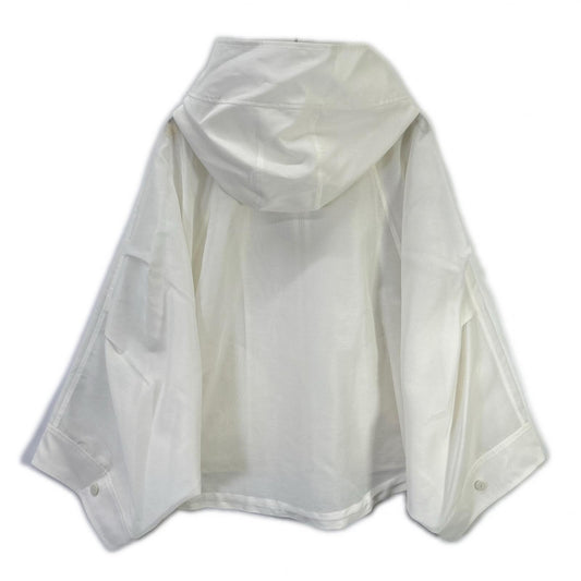 LE PHIL 534-5150301 25SS White FLUFFY Jacket Zip-Up Hooded Jacket
