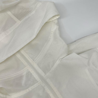 LE PHIL 534-5150301 25SS White FLUFFY Jacket Zip-Up Hooded Jacket