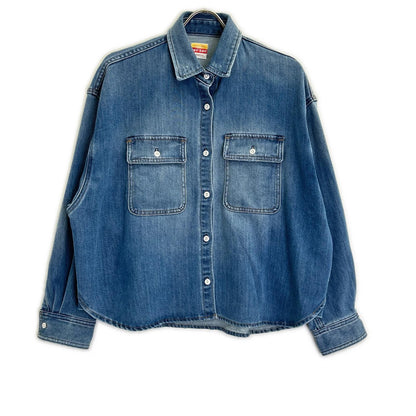 PAYDAY ペイデイ インディゴ コットン ロングスリーブ デニムシャツ トップス