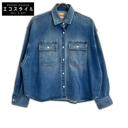 PAYDAY ペイデイ インディゴ コットン ロングスリーブ デニムシャツ トップス
