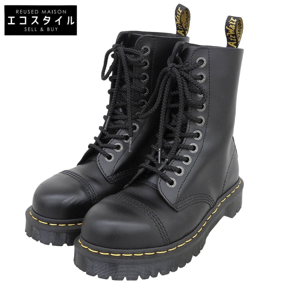 Dr.Martens ドクターマーチン BXB BOOT スチールトゥ 10ホールブーツ シューズ メンズ ブラック 5 8761 シューズ