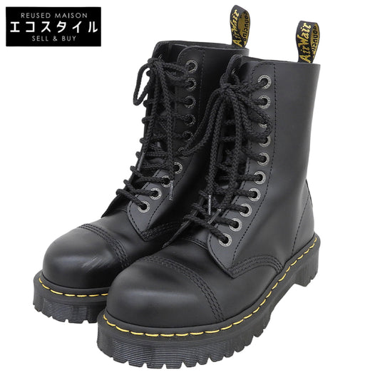 Dr.Martens ドクターマーチン BXB BOOT スチールトゥ 10ホールブーツ シューズ メンズ ブラック 5 8761 シューズ