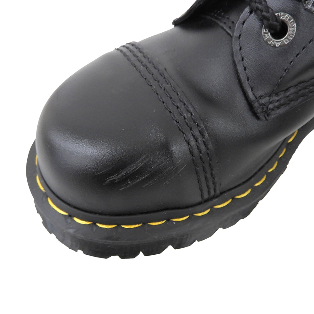 Dr.Martens ドクターマーチン BXB BOOT スチールトゥ 10ホールブーツ シューズ メンズ ブラック 5 8761 シューズ