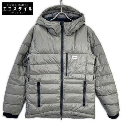 NANGA x MOONLOID White Label Light Grey Nylon EXCLUSIVE EDITION Down Parka Jacket
