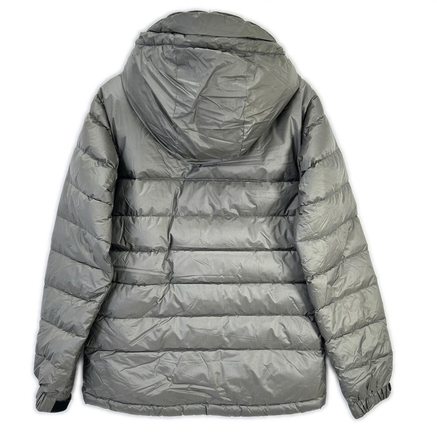 NANGA x MOONLOID White Label Light Grey Nylon EXCLUSIVE EDITION Down Parka Jacket