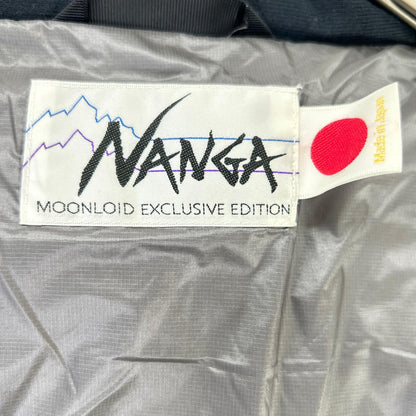 NANGA ナンガ 【MOONLOID別注】ホワイトレーベル ライトグレー ナイロン EXCLUSIVE EDITION ダウンパーカ ジャケット