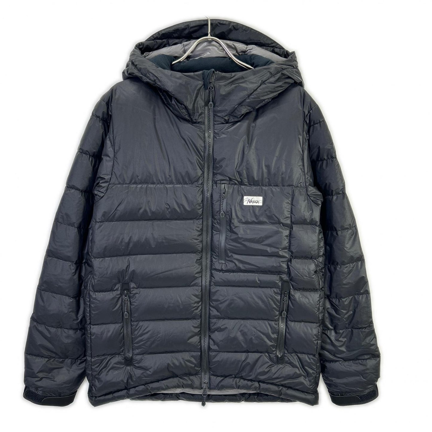NANGA Nanga [MOONLOID Exclusive] White Label Black Nylon EXCLUSIVE EDITION Down Parka Jacket