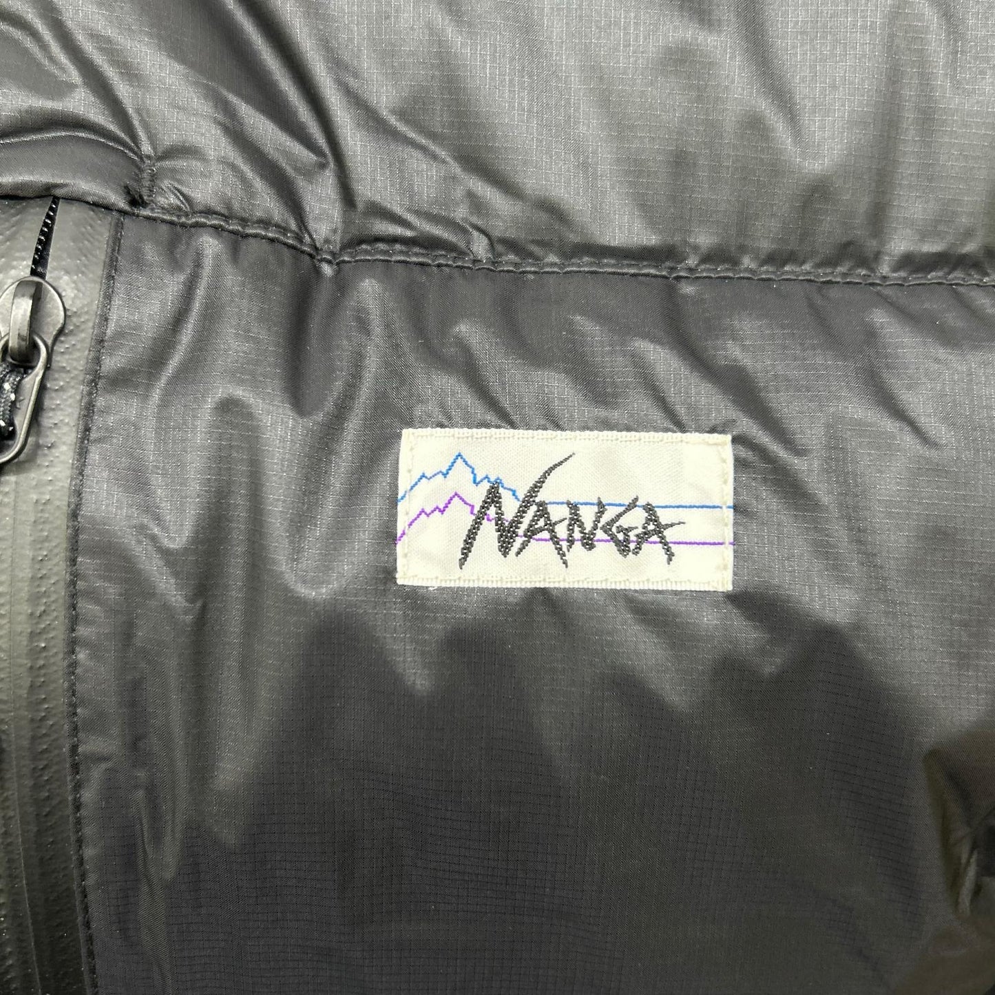 NANGA Nanga [MOONLOID Exclusive] White Label Black Nylon EXCLUSIVE EDITION Down Parka Jacket