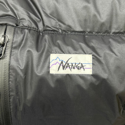 NANGA Nanga [MOONLOID Exclusive] White Label Black Nylon EXCLUSIVE EDITION Down Parka Jacket