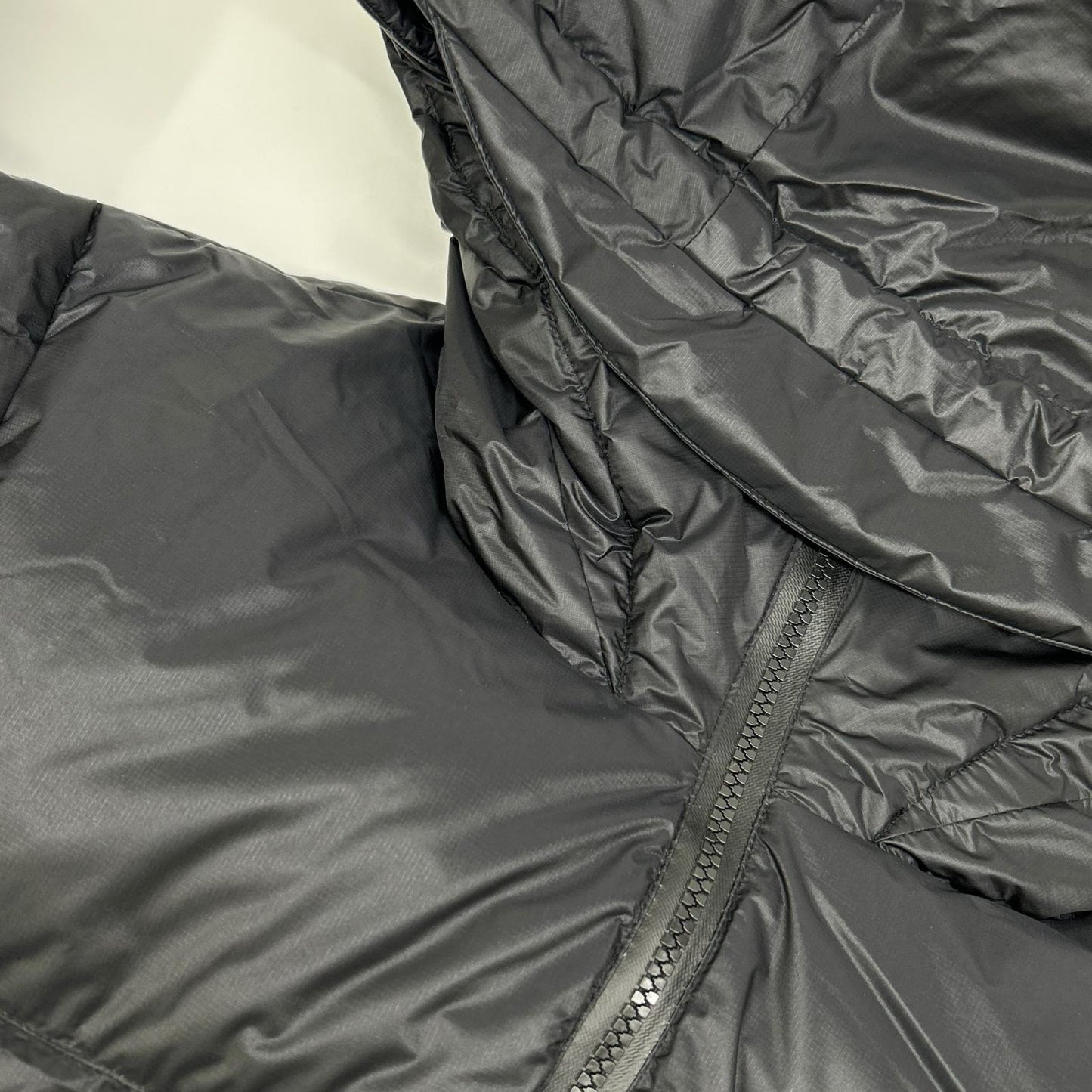 NANGA Nanga [MOONLOID Exclusive] White Label Black Nylon EXCLUSIVE EDITION Down Parka Jacket