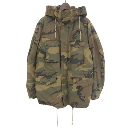 JOHN BULL ジョンブル 未使用 カモフラ柄 顔料染め コットン ナイロン M-65 フィールドジャケット メンズ カーキグリーン L 16474 ジャケット