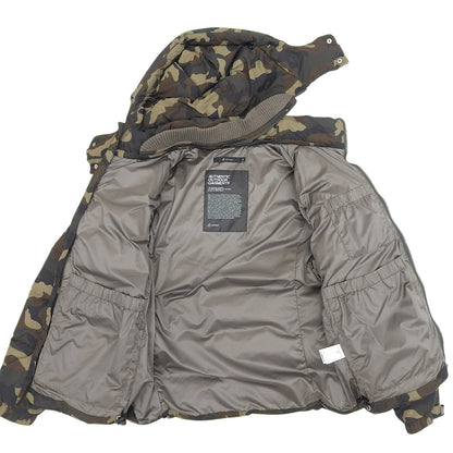 JOHN BULL ジョンブル 美品 カモフラ柄 ナイロン ダウンジャケット メンズ カーキグリーン M 16502 ジャケット