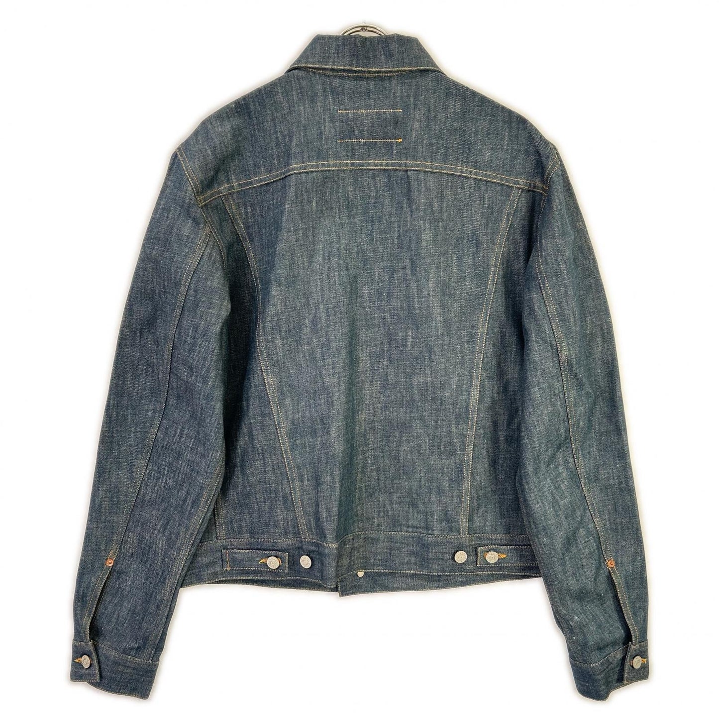 GUCCI グッチ ブルー系 コットン レザーパッチ 3rd デニムジャケット ジャケット