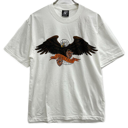 SC Subculture エスシー サブカルチャー SCST-S2206 ホワイト コットン EMBLEM EAGLE T-SHIRT トップス