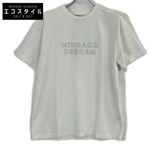 ×DENHAM WDS-C-DHM25-Q4-05 ﾎﾜｲﾄ ｺｯﾄﾝ WINDENHAM SS T-SHIRT トップス S メンズ