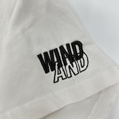 WIND AND SEA ウィンダンシー WDS-O-ESPG-25-Q3-CS-01 ホワイト コットン SEA刺繍 PIGMENT POCKET TEE トップス