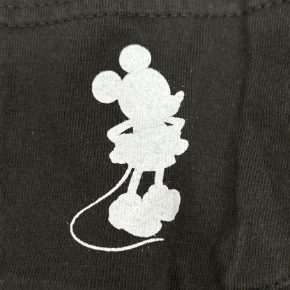 WIND AND SEA ウィンダンシ― ×Disney WDS-C-DSNY-25-Q4-01 ダークグレー ミッキーシルエット POCKET S/S TEE トップス