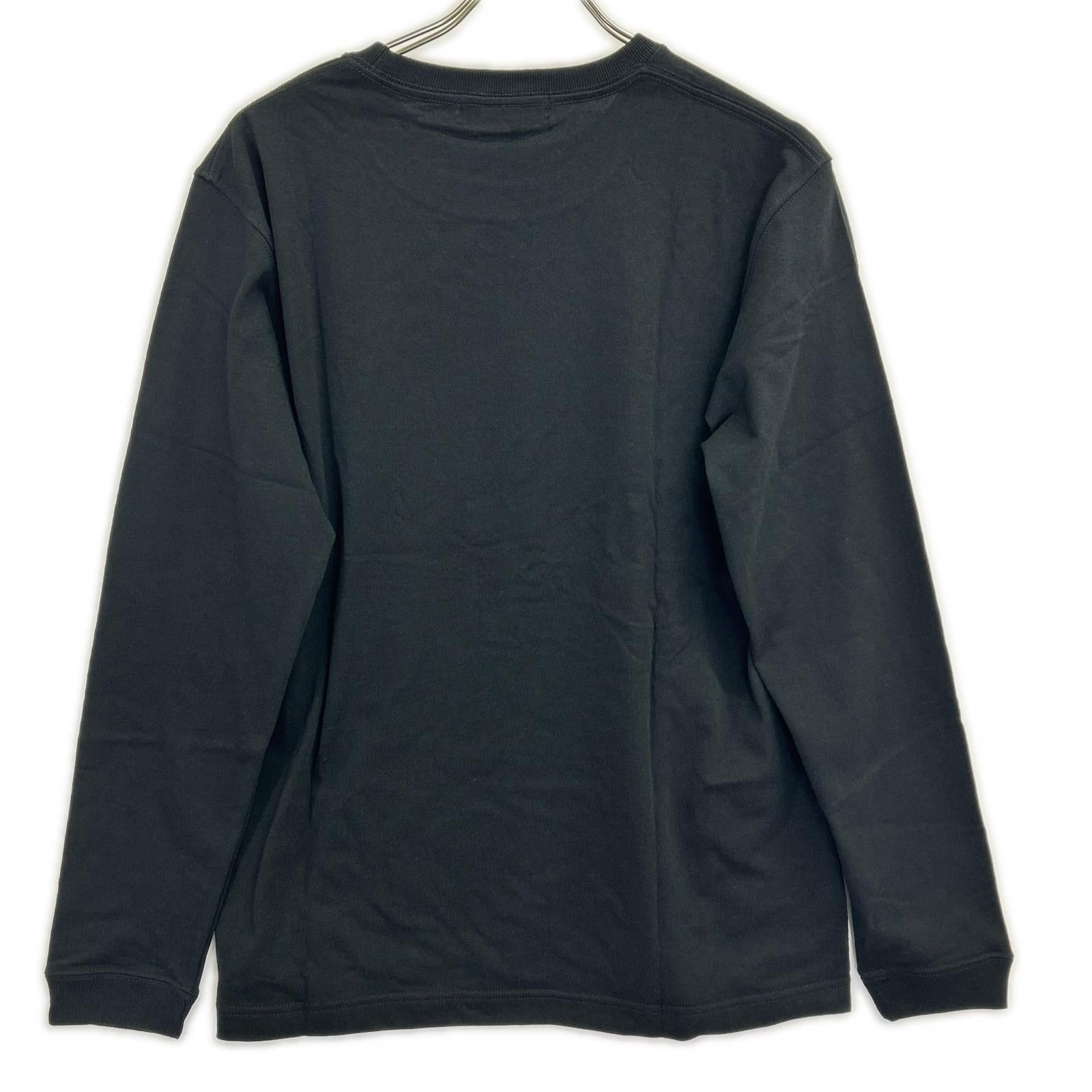 ×MICKY MOUSE×KURT COBAIN MCS-F2410 ﾌﾞﾗｯｸ×ﾎﾜｲﾄ ｺﾗﾎﾞﾌﾟﾘﾝﾄ ﾛﾝｸﾞｽﾘｰﾌﾞｶｯﾄｿｰ トップス S メンズ