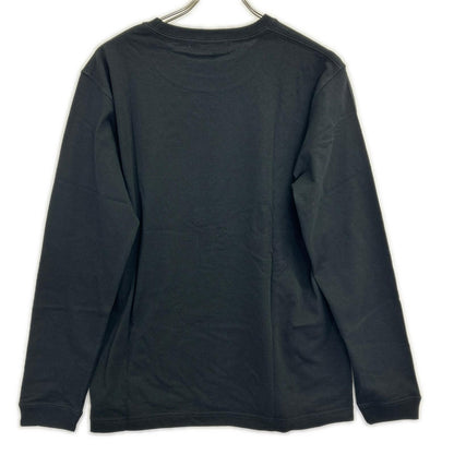 ×MICKY MOUSE×KURT COBAIN MCS-F2410 ﾌﾞﾗｯｸ×ﾎﾜｲﾄ ｺﾗﾎﾞﾌﾟﾘﾝﾄ ﾛﾝｸﾞｽﾘｰﾌﾞｶｯﾄｿｰ トップス S メンズ