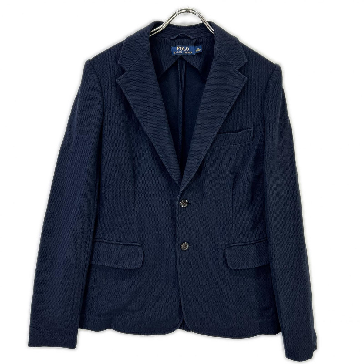 Polo by Ralph Lauren Polo by Ralph Lauren Navy cotton 2-button tailored jacket Jacket
