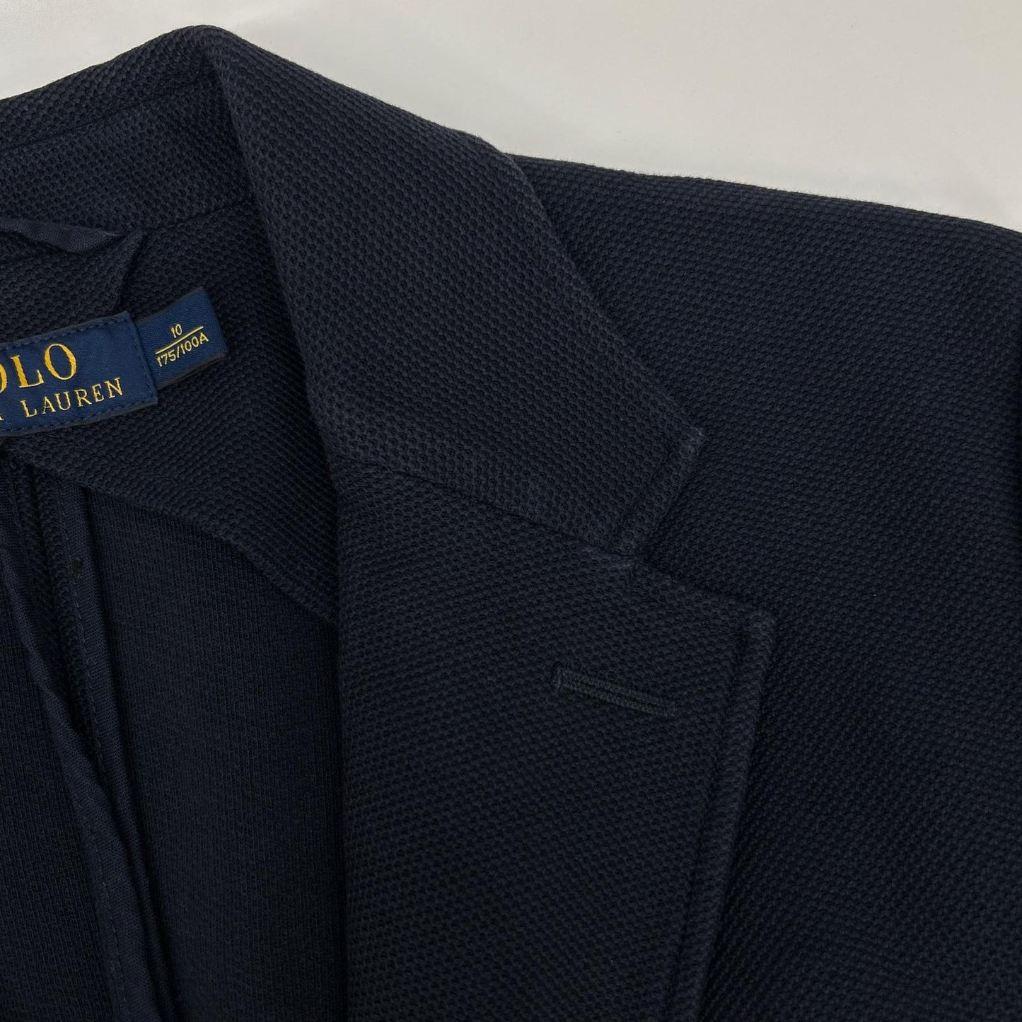 POLObyRalphLauren ポロラルフローレン ネイビー コットン 2B テーラードジャケット ジャケット