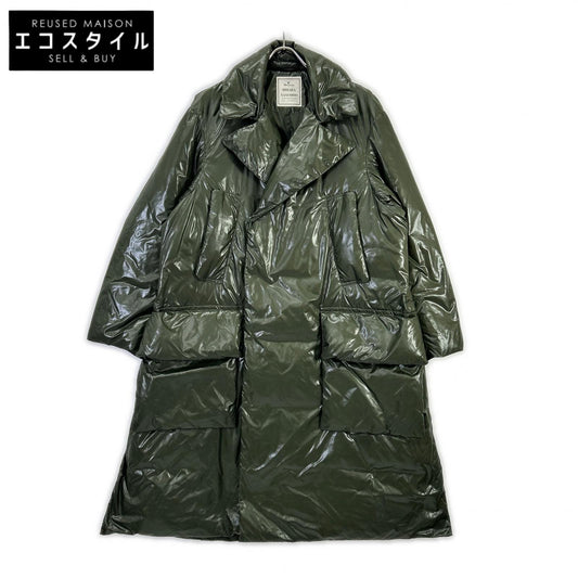 Maison MIHARA YASUHIRO メゾンミハラヤスヒロ 91111316 ダークグリーン ダブルブレスト ダウンコート コート