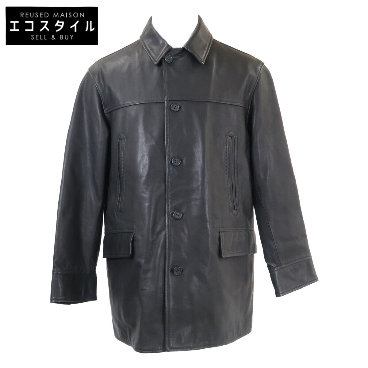 A Vontade アボンタージ RD-0106-24AW LEATHER CAR COAT 皮革汽车大衣