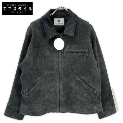 BELL STAMP WEAR ベルスタンプウェア 25S-BSW01 チャコールグリーン ゴートスエード CAR LOVE JAM レザージップジャケット ジャケット