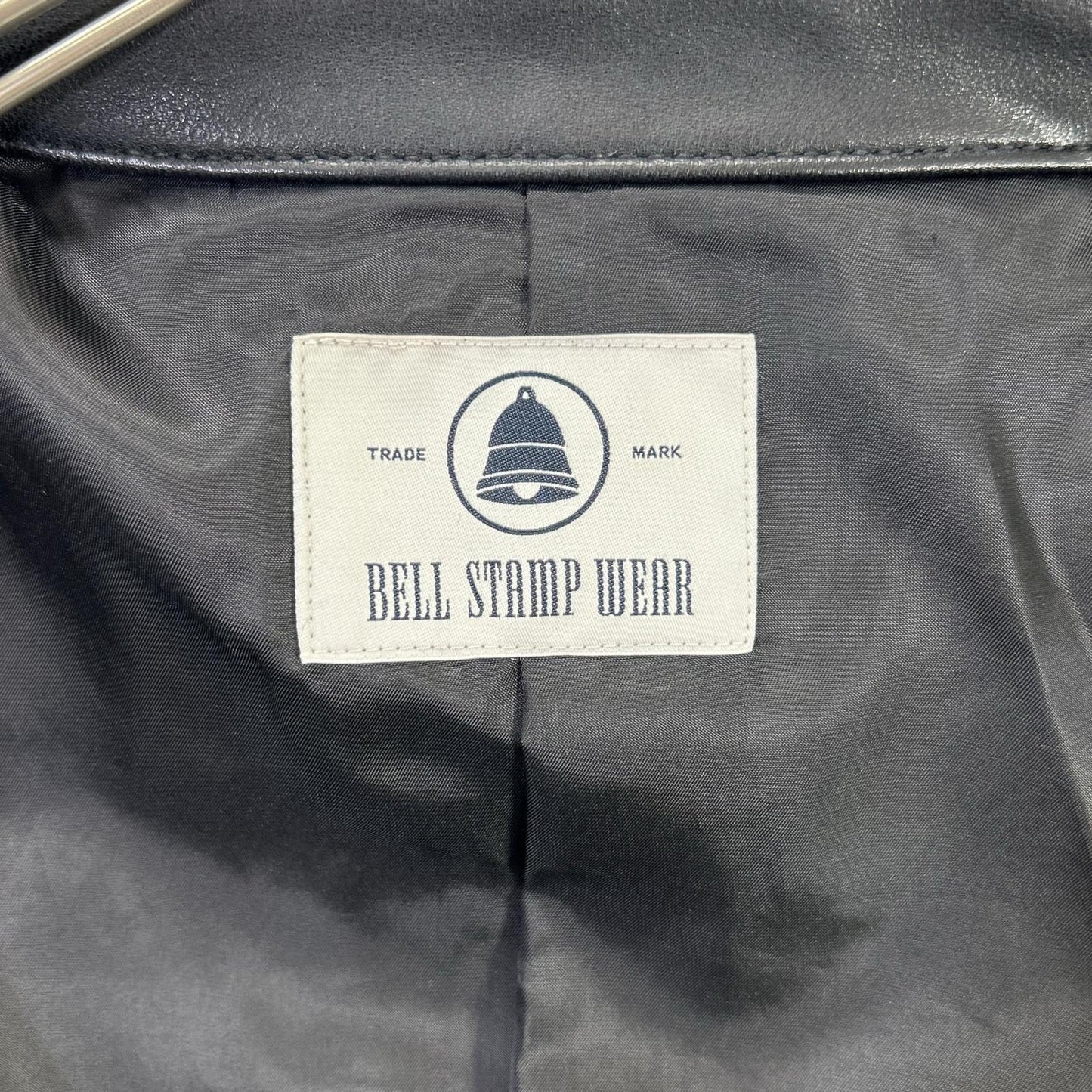 BELL STAMP WEAR 贝尔印章服饰 25S-BSW01 炭绿色山羊绒 CAR LOVE JAM 皮革拉链夹克 夹克