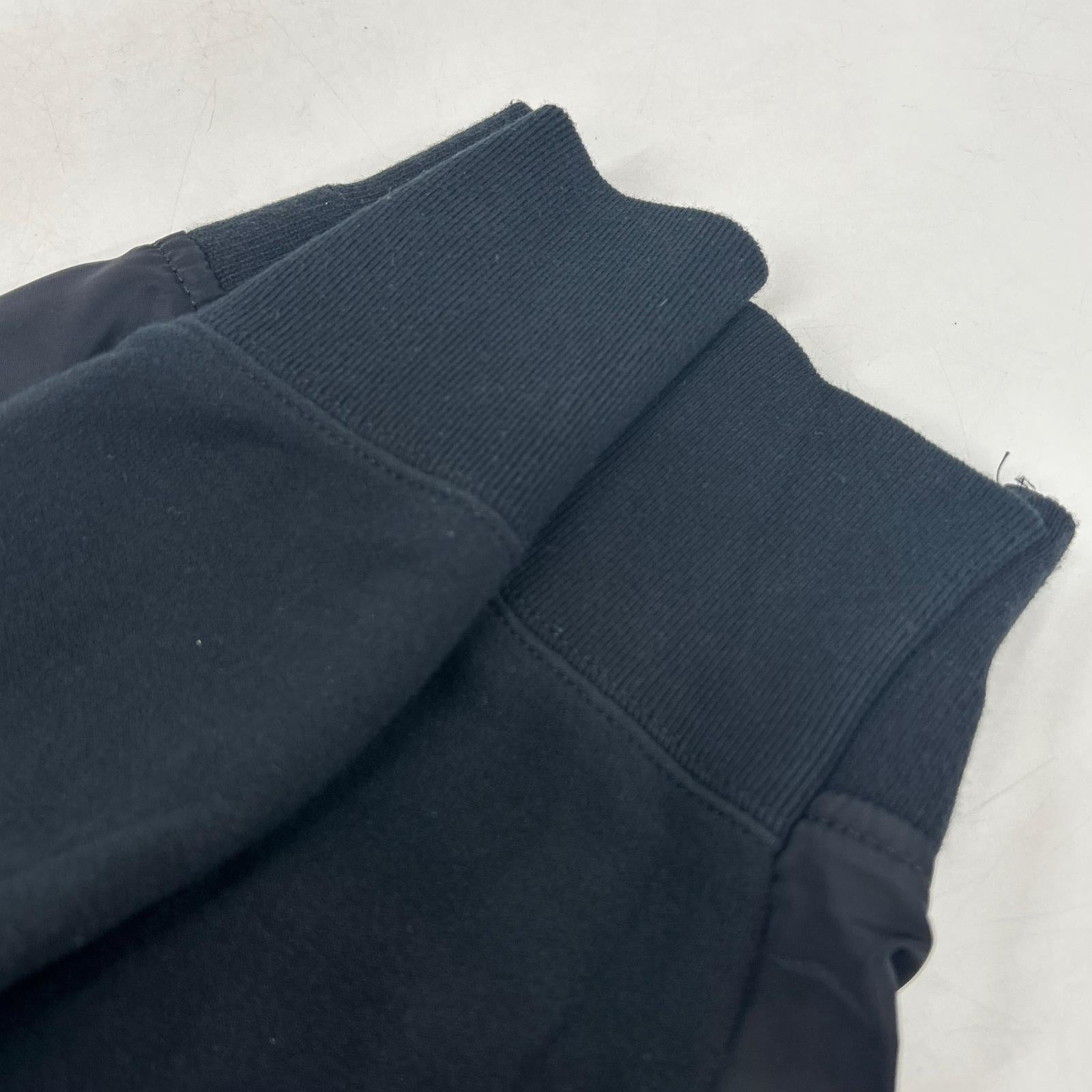 sacai サカイ 【24年製】SCM-058 Sweat Nylon Twill Pullover ドッキング スウェットシャツ トップス