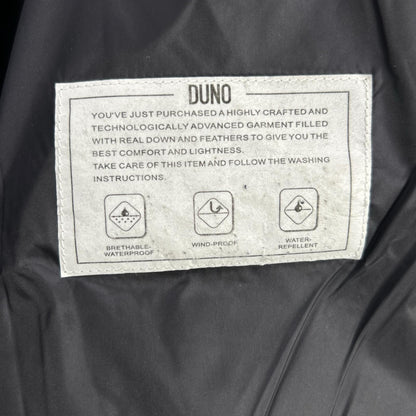 DUNO Duno 黑色 JUMP LICOSA 弹力尼龙连帽羽绒服 夹克