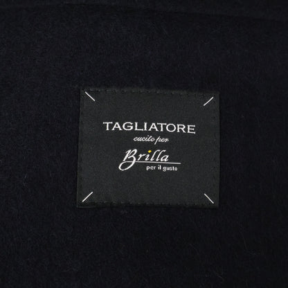 TAGLIATORE タリアトーレ Brilla per il gusto 別注【国内正規】330010 AMIR カシミヤ混 フランネル ソリッド ショート ブルゾン ジャケット