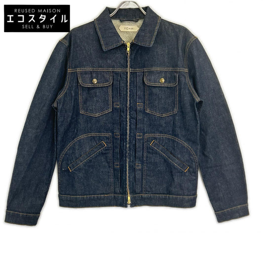 YCHAI イカイ YCU003J RIDER GIUBBINO ZIP ワンウォッシュ ダブルジップ デニムジャケット ジャケット
