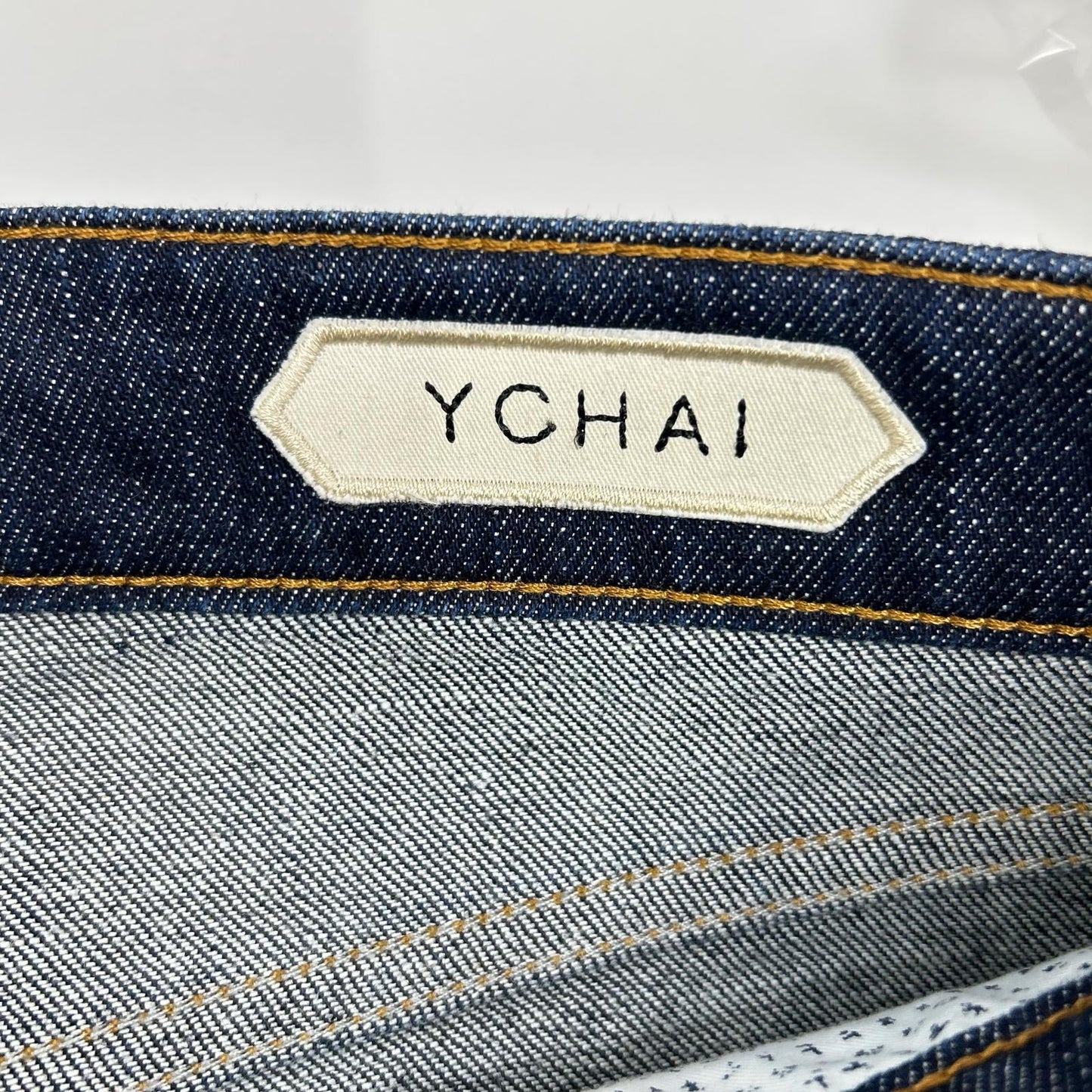 YCHAI イカイ YPU004-2DS0001AJ インディゴ ROBUSTO/ロブスト ワンウォッシュテーパードフィットストレッチデニム ボトムス