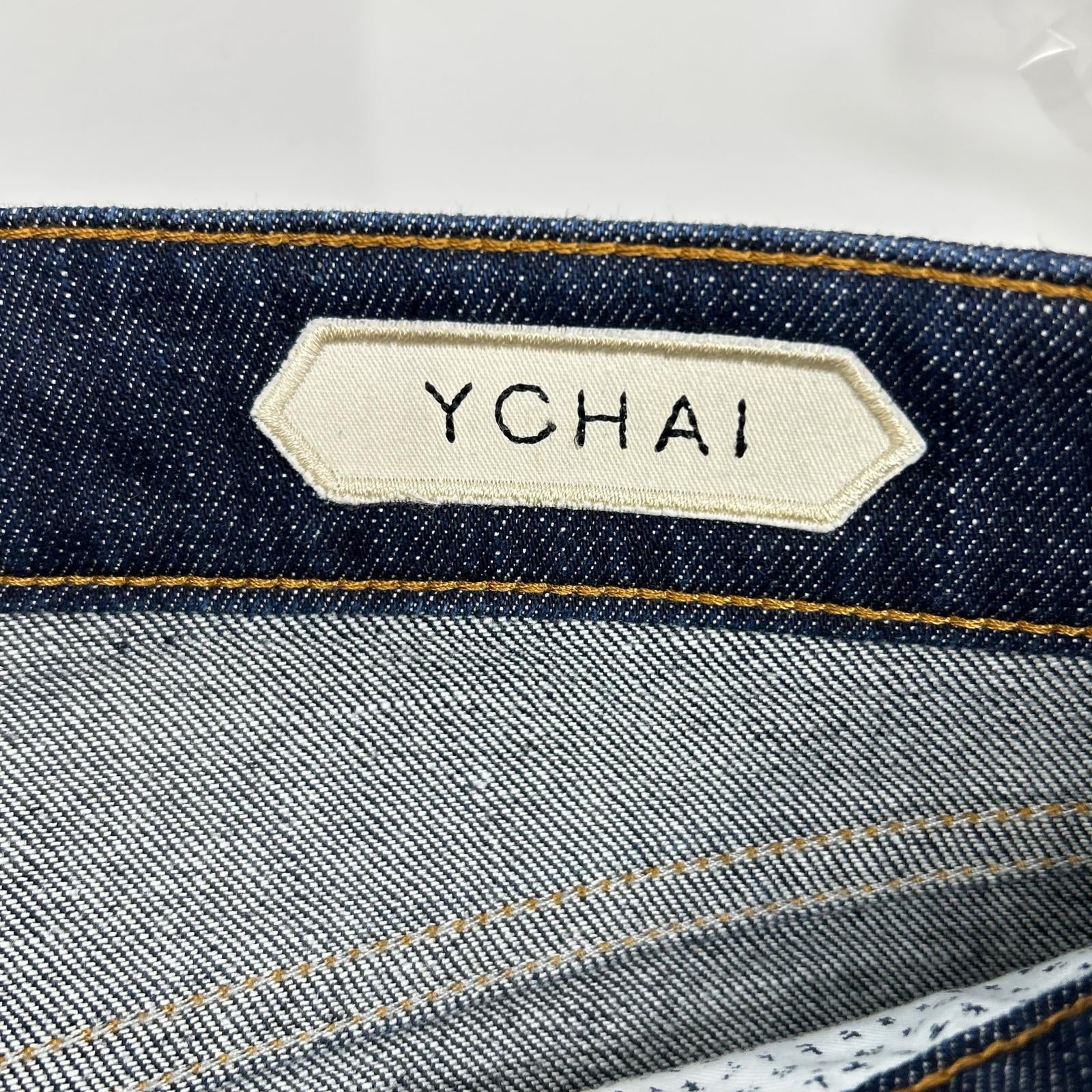 YCHAI イカイ YPU004-2DS0001AJ インディゴ ROBUSTO/ロブスト ワンウォッシュテーパードフィットストレッチデニム ボトムス