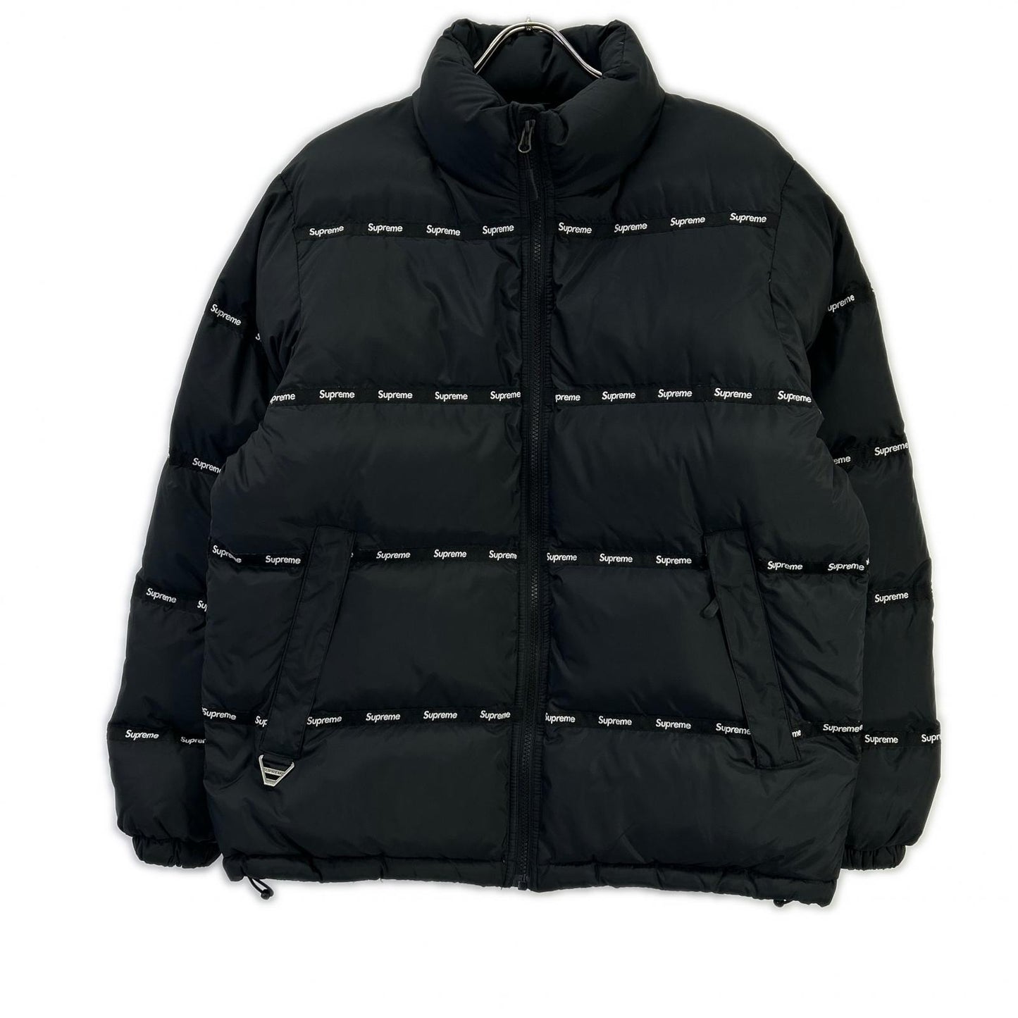 Supreme シュプリーム 【国内正規】16AW LOGO TAPE PUFFY JACKET ダウンジャケット ジャケット