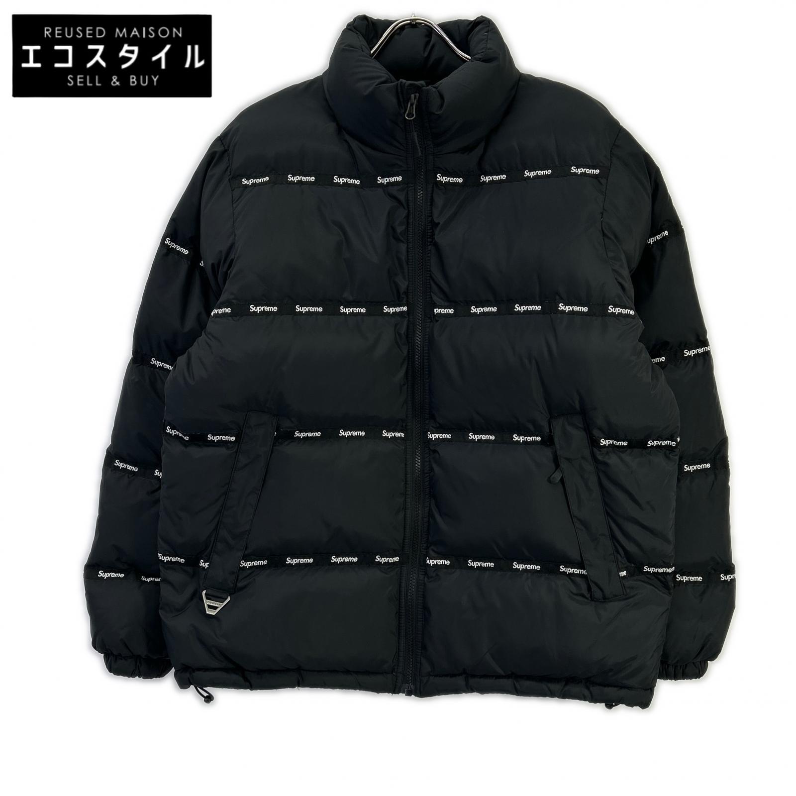Supreme シュプリーム 【国内正規】16AW LOGO TAPE PUFFY JACKET ダウンジャケット ジャケット