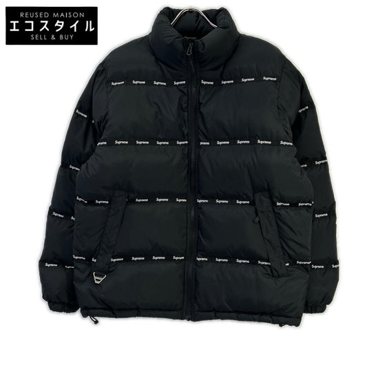 Supreme 【domestic authentic】16AW LOGO TAPE PUFFY JACKET down jacket jacket