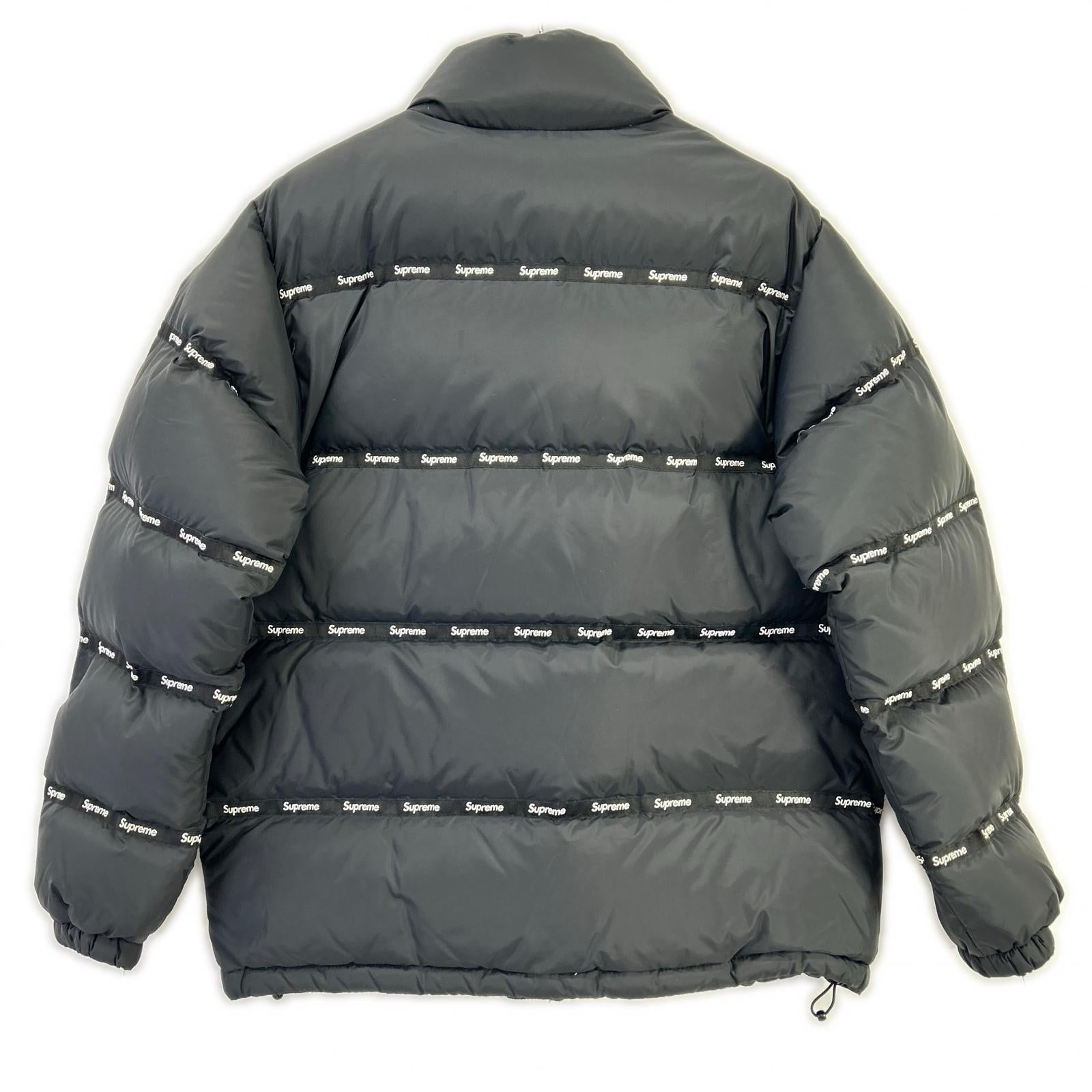 Supreme シュプリーム 【国内正規】16AW LOGO TAPE PUFFY JACKET ダウンジャケット ジャケット