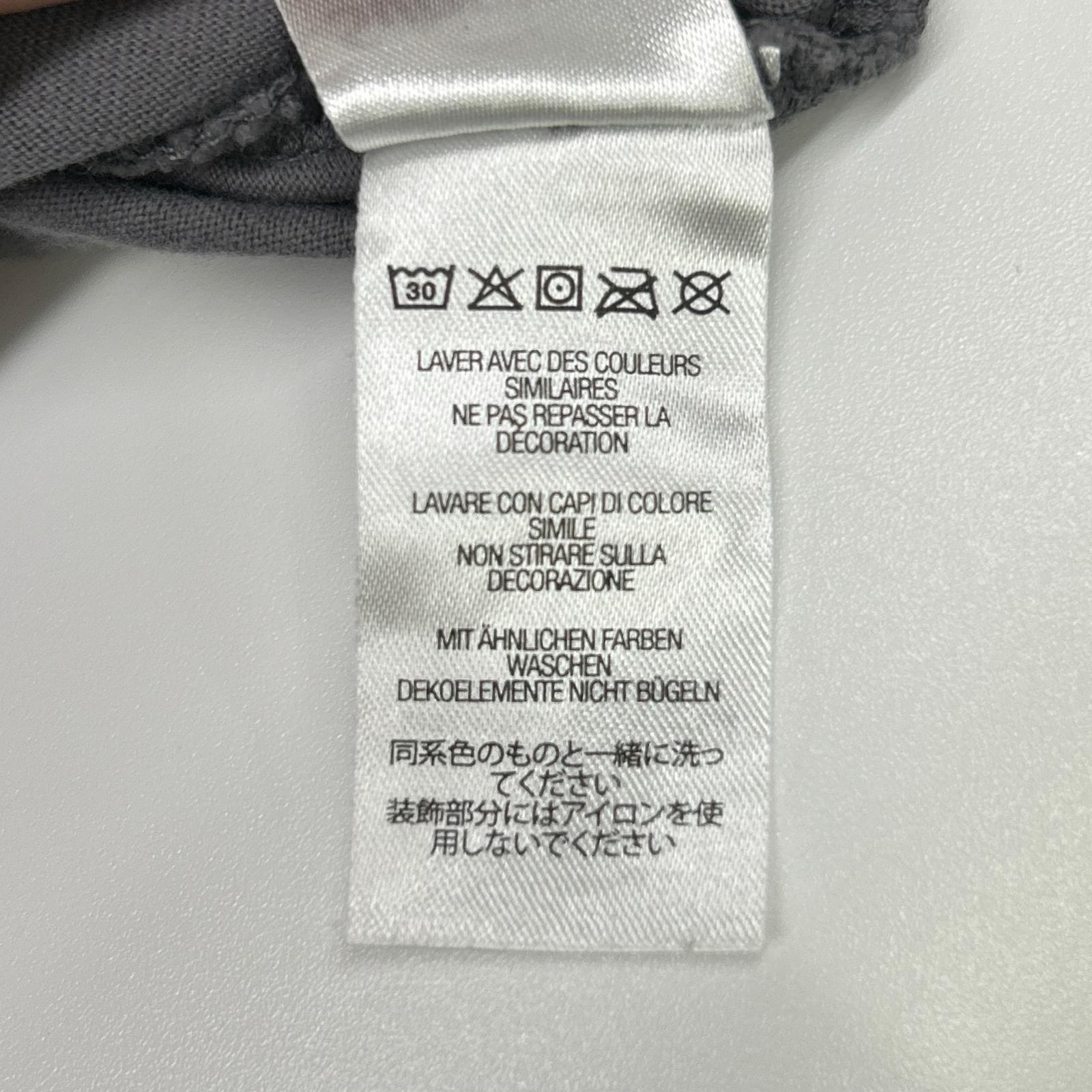 Supreme シュプリーム グレー Small Box L/S Tee スモールボックスロゴロングスリーブカットソー トップス