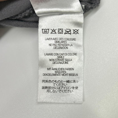 Supreme シュプリーム グレー Small Box L/S Tee スモールボックスロゴロングスリーブカットソー トップス