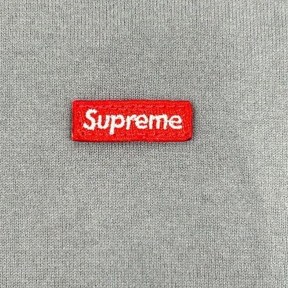 Supreme シュプリーム グレー Small Box L/S Tee スモールボックスロゴロングスリーブカットソー トップス