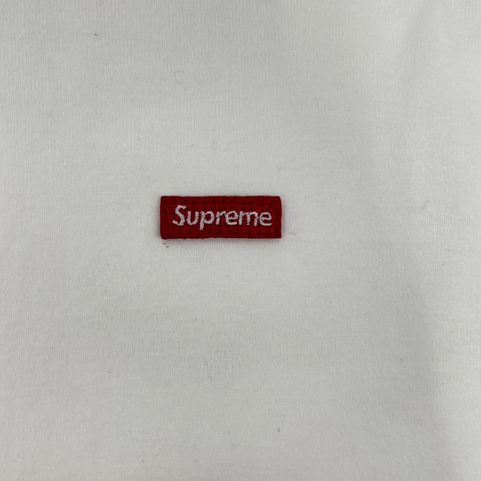 Supreme シュプリーム ホワイト Small Box L/S Tee スモールボックスロゴロングスリーブカットソー トップス