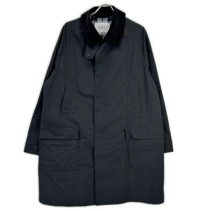 MACKINTOSH マッキントッシュ H1C58-579-09 24年製 ブラック ステンカラーコート コート